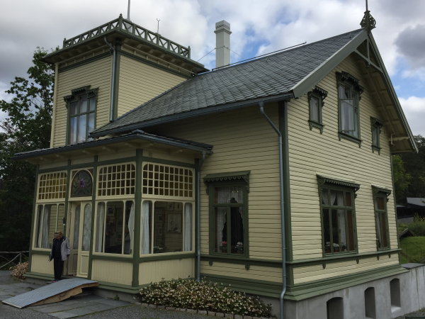 Norwegian composer Edvard Grieg's house, now a museum